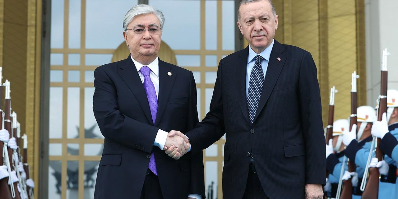 Kazakistan Cumhurbaşkanı Tokayev Ankara'da
