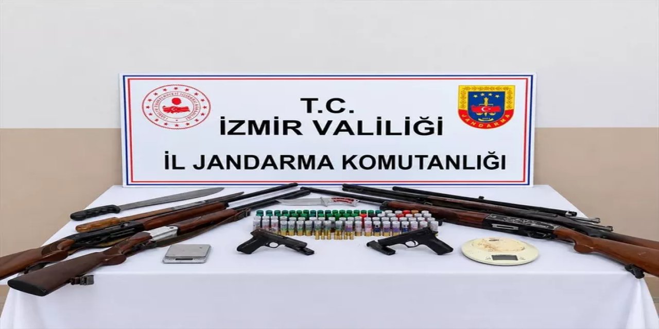 Ödemiş'te Silah Operasyonunda 40 Av Tüfeği Ele Geçirildi, 1 Şüpheli Gözaltına Alındı