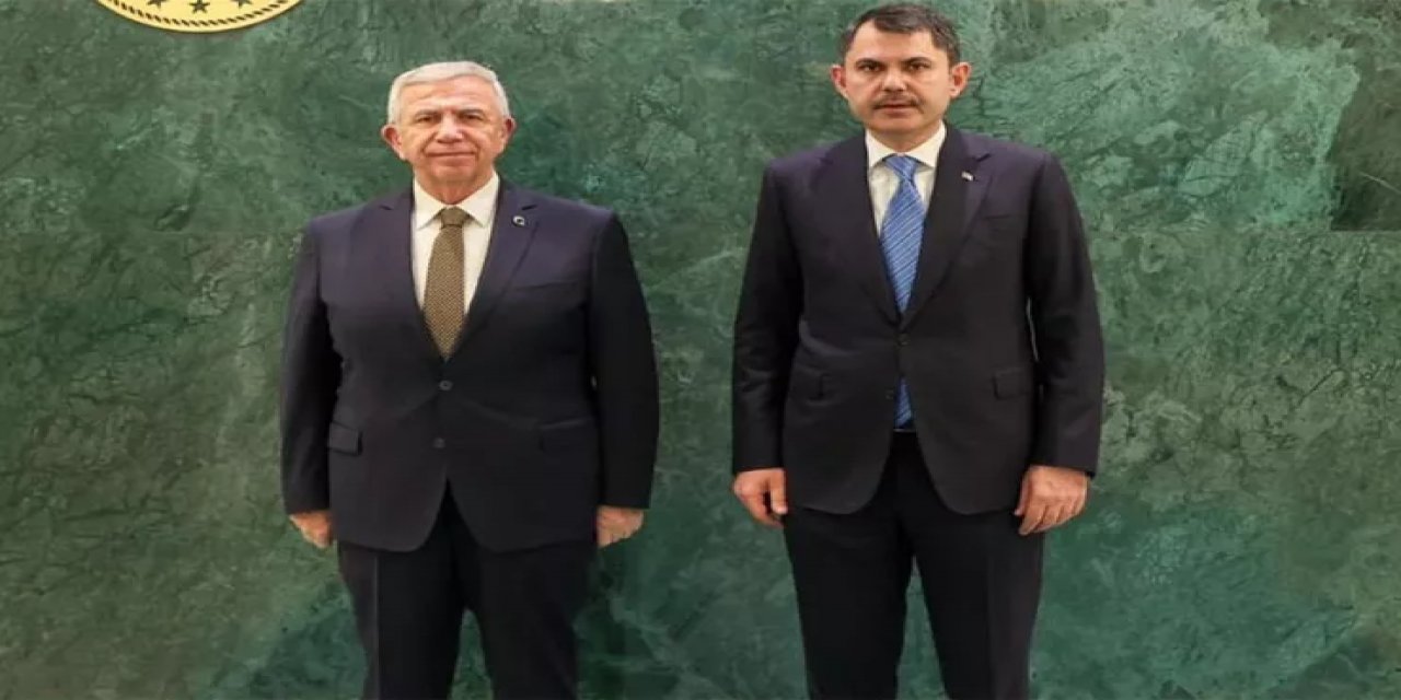 Murat Kurum'la Görüşen Mansur Yavaş'tan Dikkat Çeken Sözler