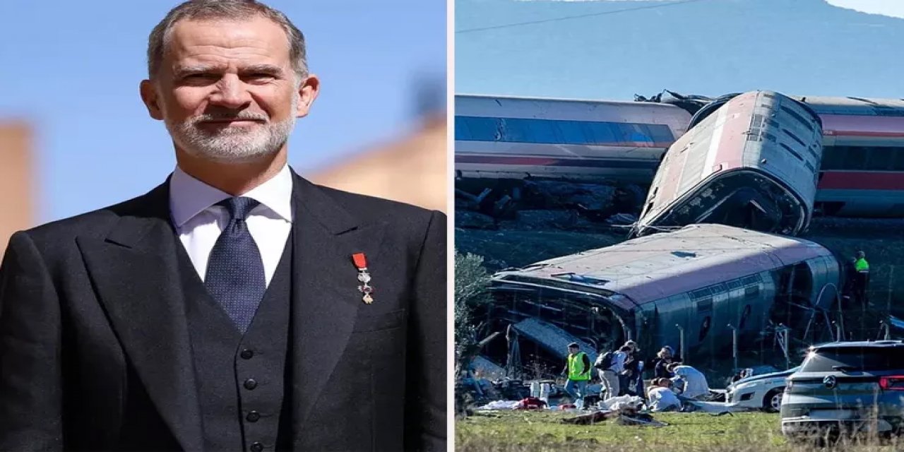 İspanya'da Tren Faciasında Bilanço Ağırlaştı! Kral Felipe Toledo'ya Gitti