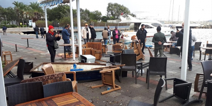 Muğla'da Sağanak Ve Hortum Yaşamı Olumsuz Etkiledi