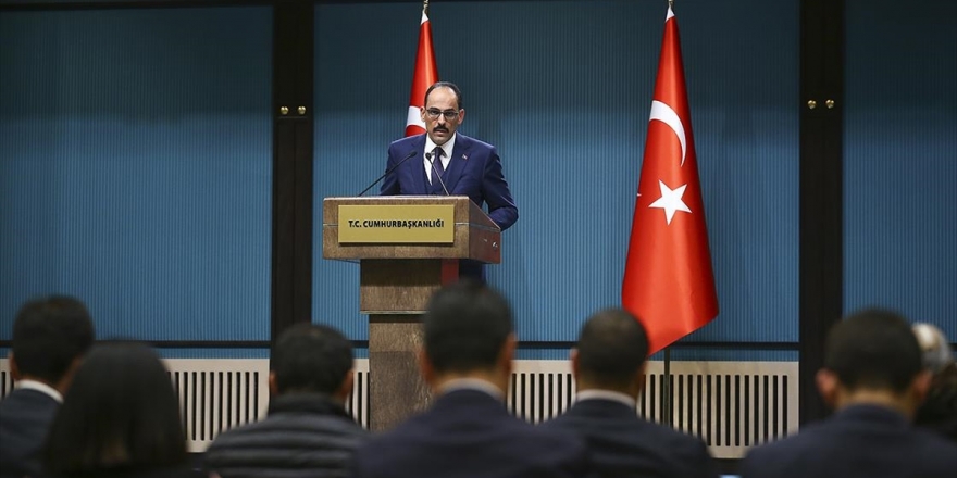 Cumhurbaşkanlığı Sözcüsü Kalın: F-35 ABD İç Siyasetinin Konusu Haline Geldi