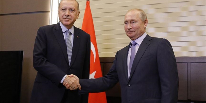 Erdoğan İle Putin Suriye'yi Görüştü