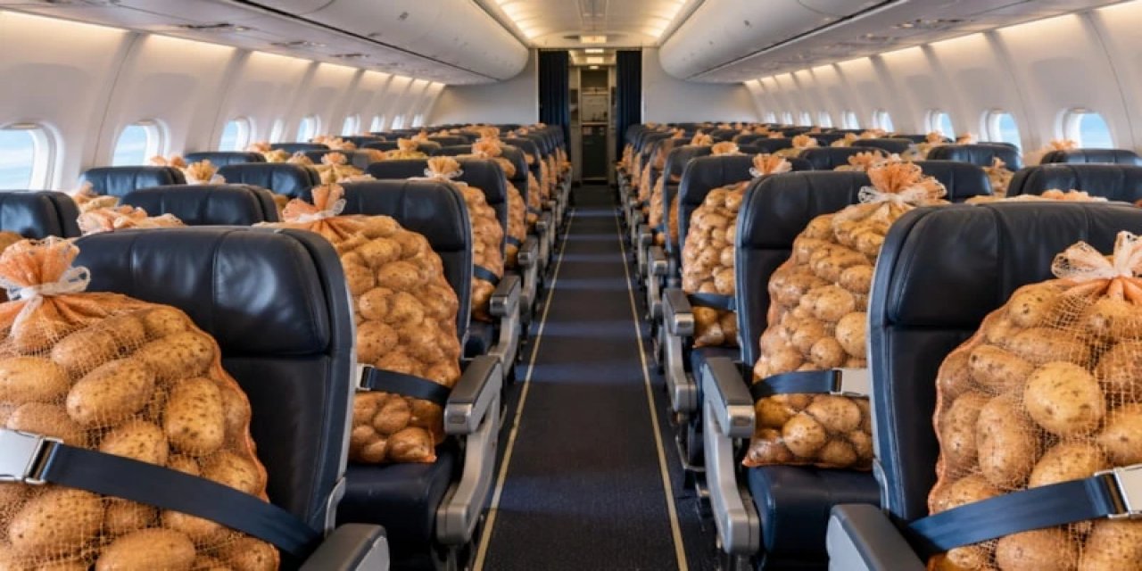 Yolcuların Yerine 9 Ton Patates Oturttular, Soruna Çözüm Buldular