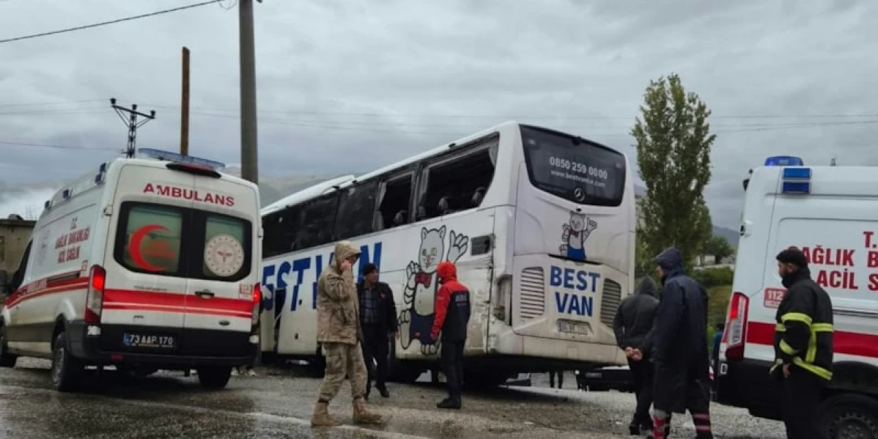 Şırnak’ta Otobüs Şoförünün Öldüğü Kazanın Yeni Görüntüleri