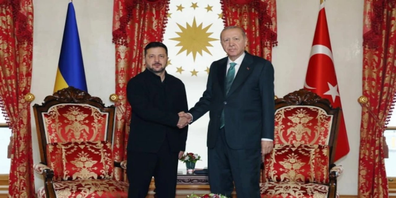 Cumhurbaşkanı Erdoğan İle Ukrayna Devlet Başkanı Arasındaki Görüşme Sona Erdi