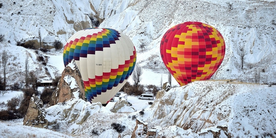 Kapadokya'da Sıcak Hava Balonları 2 Gündür Uçamıyor