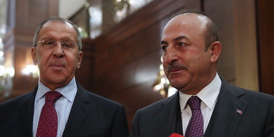 Çavuşoğlu Ve Lavrov Telefonda Görüştü