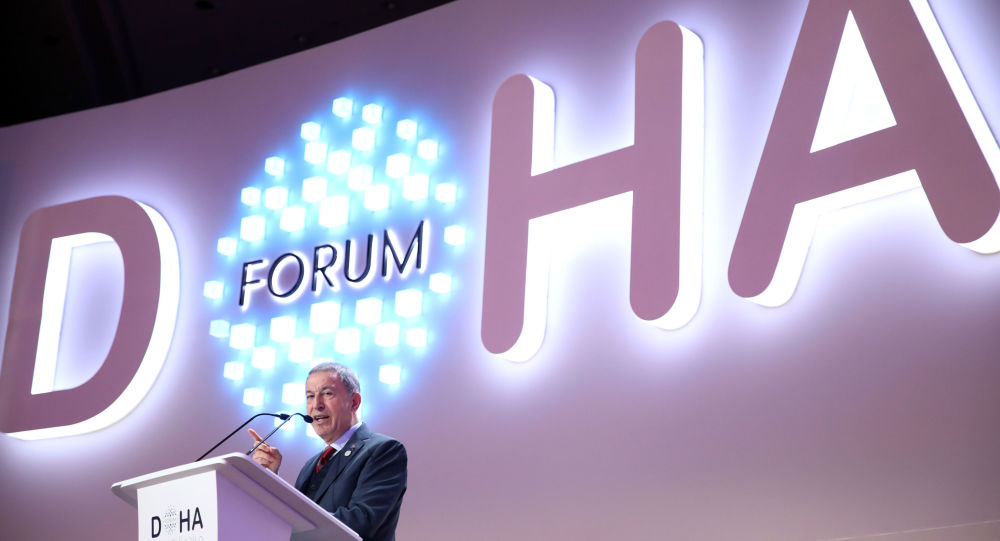 Akar, 19. Doha Forumu'nda konuştu: S-400'ler Türkiye için ihtiyaç