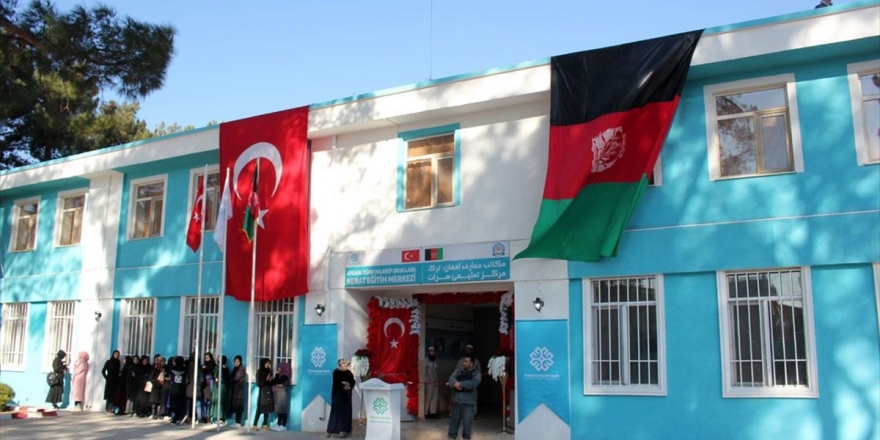 Tmv Afganistan'ın Herat Kentinde İlkokul Ve Eğitim Merkezi Açtı