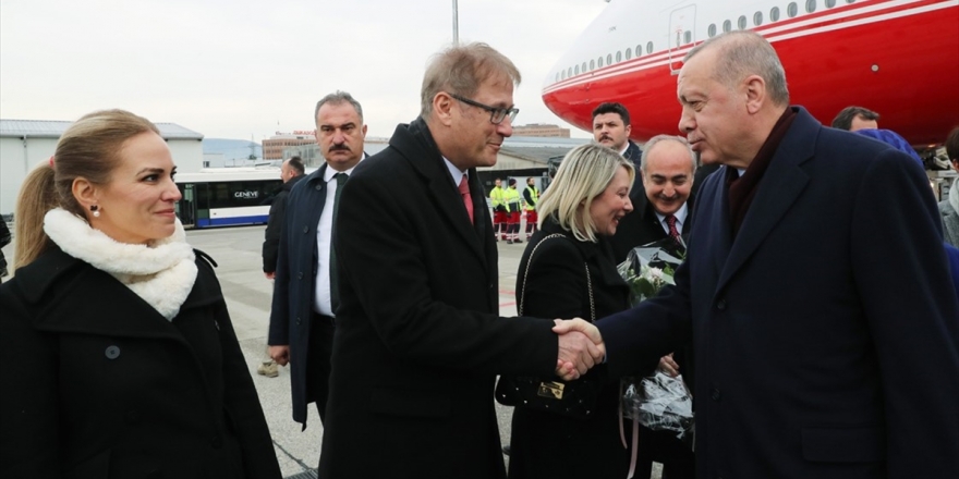 Cumhurbaşkanı Erdoğan, İsviçre'de