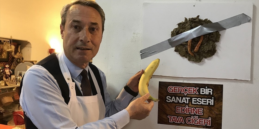 'Duvara Bantladığı Ciğeri' Sokak Hayvanları Yararına Satışa Çıkardı