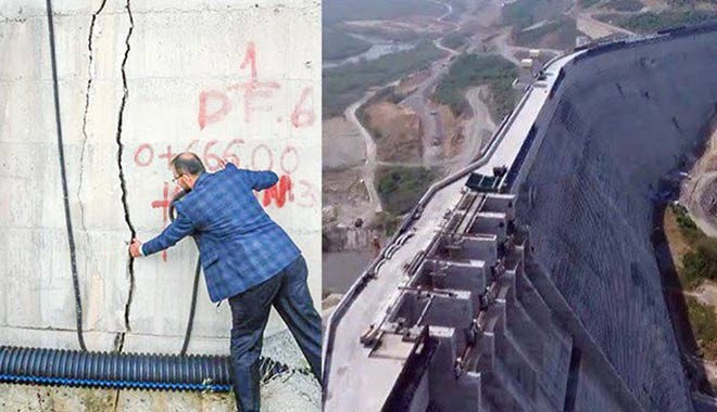 Melen Barajı’nda 'ufak' bir hata! 1.5 milyar liralık çatlak