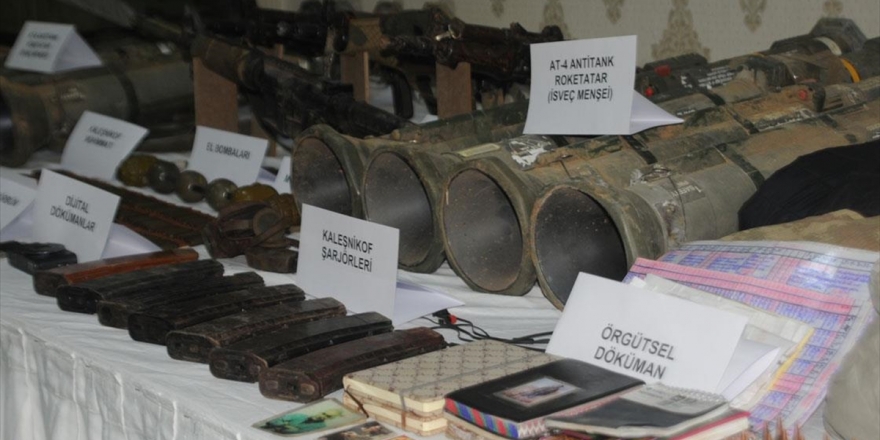 Mardin'de 4 Teröristin Etkisiz Hale Getirildiği Sığınak İmha Edildi