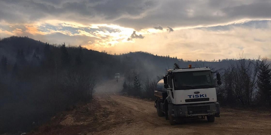 Trabzon'daki Örtü Yangınlarından 30'u Söndürüldü