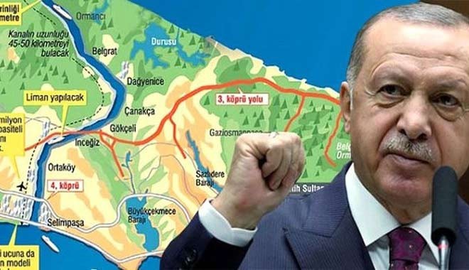 Erdoğan'dan İmamoğlu'na Kanal İstanbul cevabı: Senin bu konuyla ilgili bir karar verme yetkin yok!
