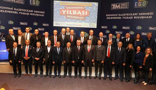 Ekonomi basını geleneksel "EGD Yılbaşı Buluşması"nda bir araya geldi