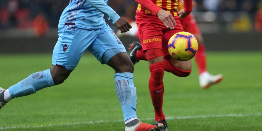 Trabzonspor, Sahasında Kayserispor İle Karşılaşacak