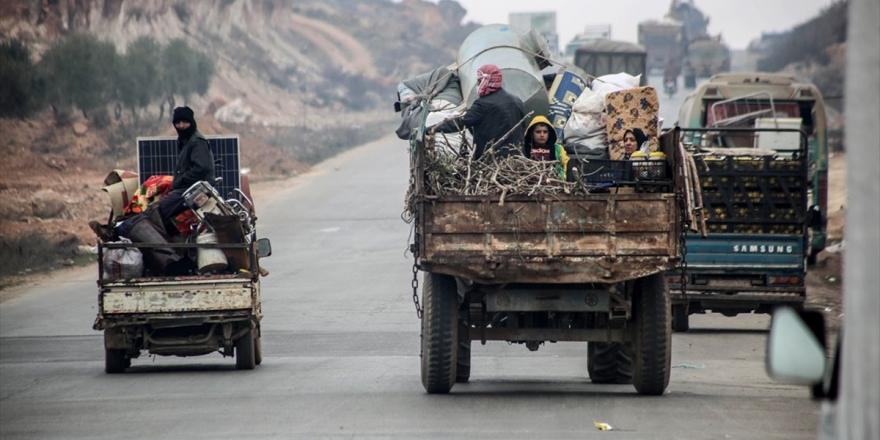 İdlib'de 3 Günde 47 Bin Sivil Daha Göç Etti