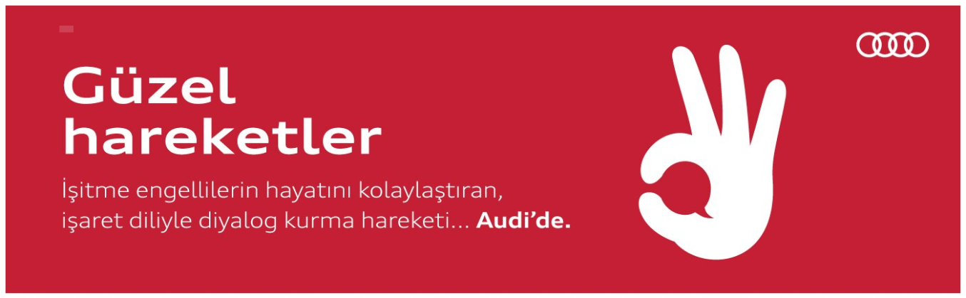 Audi Türkiye’de ‘Güzel Hareketler’