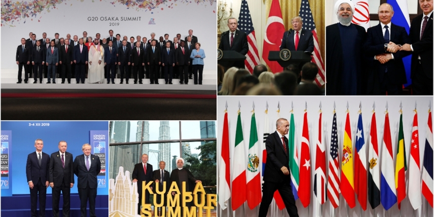 Cumhurbaşkanı Erdoğan'ın 2019 Mesaisi Yoğun Geçti