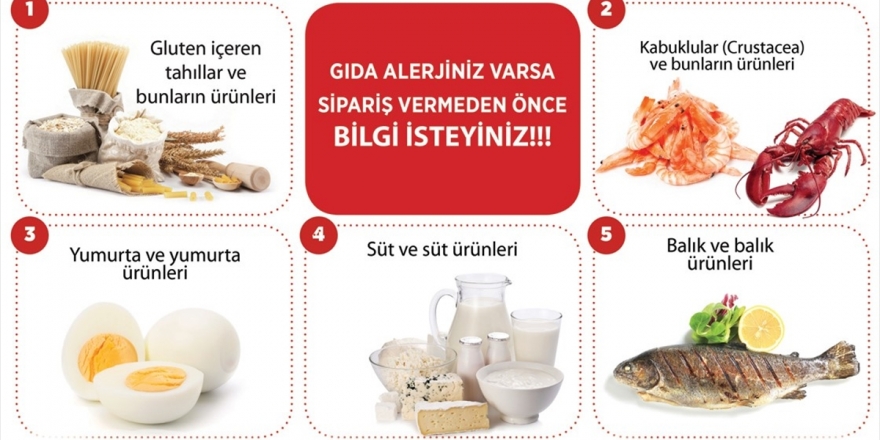 Alerjen Gıdalar Menüde Belirtilecek