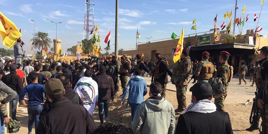 Haşdi Şabi Milislerini ABD'nin Bağdat Büyükelçiliği Önünden Çekilmeye Çağırdı