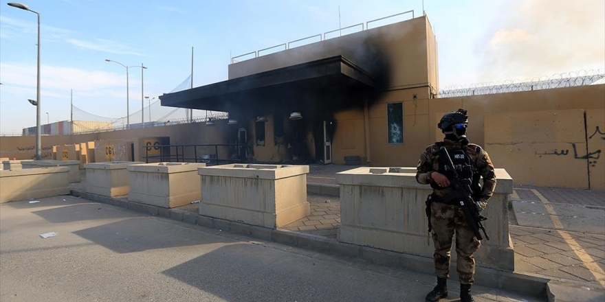 Irak Ordusu: Tüm Protestocular Abd Büyükelçiliği Önünden Çekildi