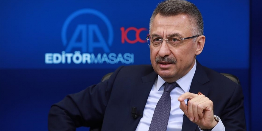 Cumhurbaşkanı Yardımcısı Oktay: Suriye'nin Kuzeyinde Güvenli Bölgeye Model Olacak Bir Alan Planlanıyor