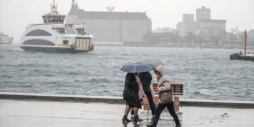 İstanbul Ve Çevresi Yağışlı Sistemin Etkisine Girecek
