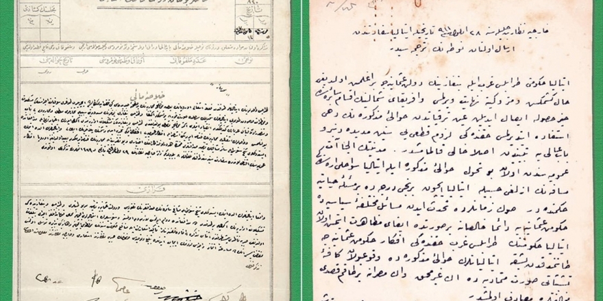 Türkiye-libya İlişkileri Tarihi Belgelerde