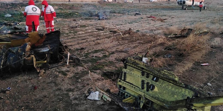 İran'da Düşen Ukrayna Havayolları'na Ait Yolcu Uçağından Sağ Kurtulan Olmadı