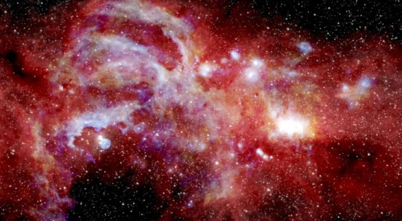 ABD HAVACILIK VE UZAY AJANSI (NASA), SAMANYOLU GALAKSİSİ'NİN MERKEZİNİ GÖRÜNTÜLEDİ