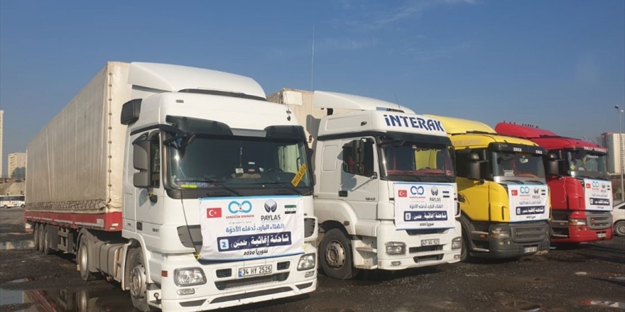 İdlib'e 4 Tır İnsani Yardım