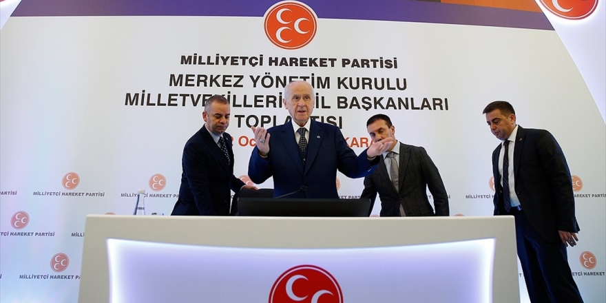 MHP, MYK, MDK, Milletvekilleri Ve İl Başkanları Ortak Toplantısı Başladı