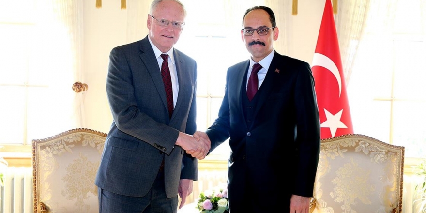 Cumhurbaşkanlığı Sözcüsü Kalın, ABD'nin Suriye Özel Temsilcisi Jeffrey İle Görüştü