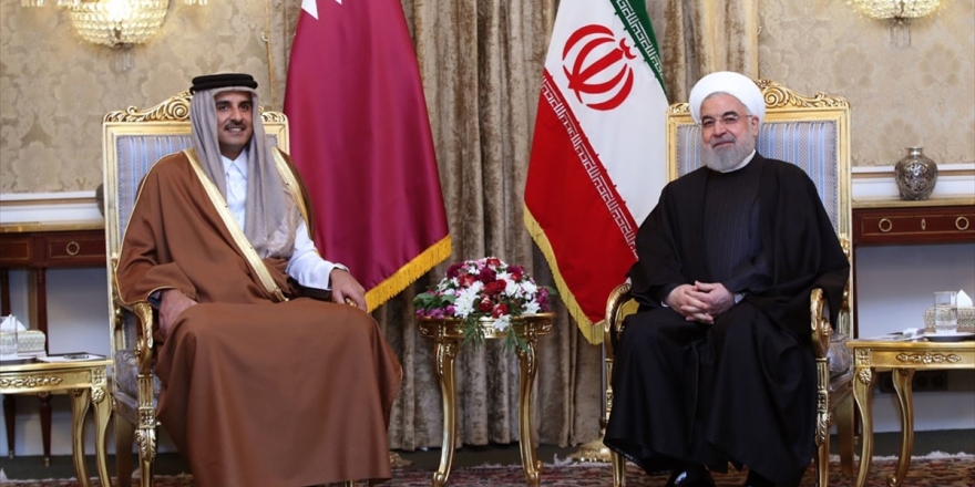 Katar Emiri Al Sani Sürpriz Ziyaretle Tahran'da