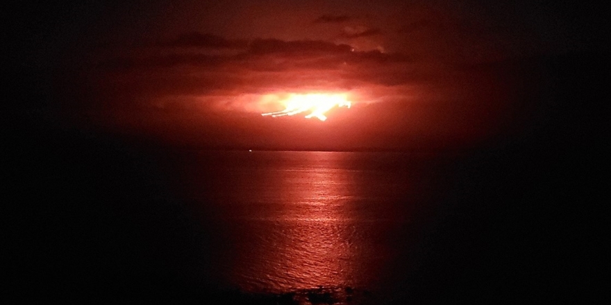 La Cumbre Yanardağı'nda Patlama