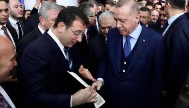 İmamoğlu'ndan Cumhurbaşkanı Erdoğan'a Kanal İstanbul mektubu