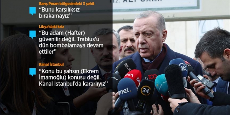 Cumhurbaşkanı Erdoğan: (İdlib) Rejimin Ateşkese Uymadığı Çok Açık