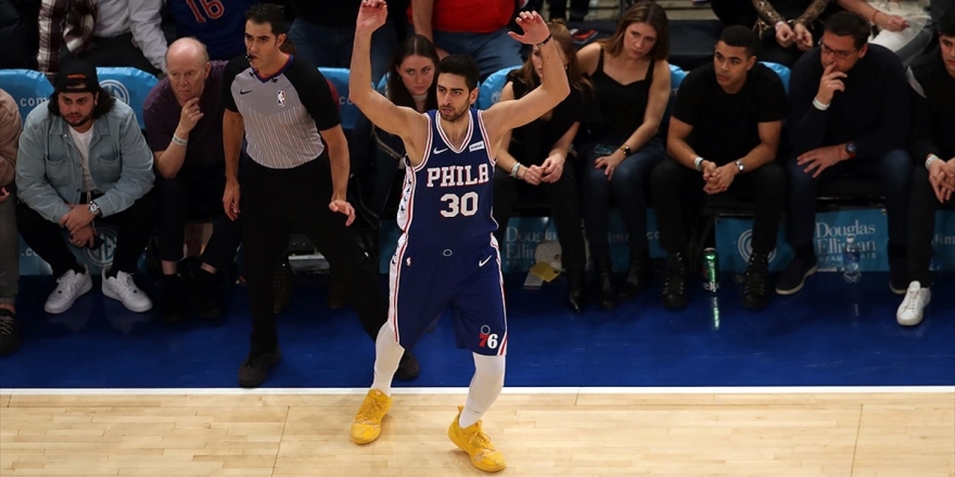 Nba'de Sixers'a Galibiyeti, Kariyer Rekoru Kıran Furkan Korkmaz Getirdi