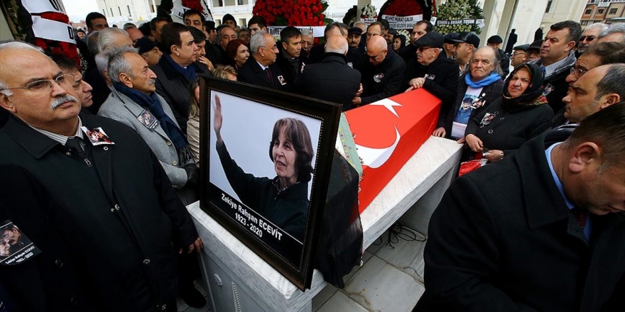 Rahşan Ecevit Son Yolculuğuna Uğurlandı
