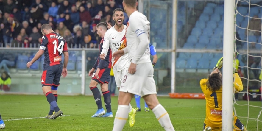 Cengiz Ünder'in De Gol Attığı Maçta Roma, Genoa'yı 3-1 Yendi