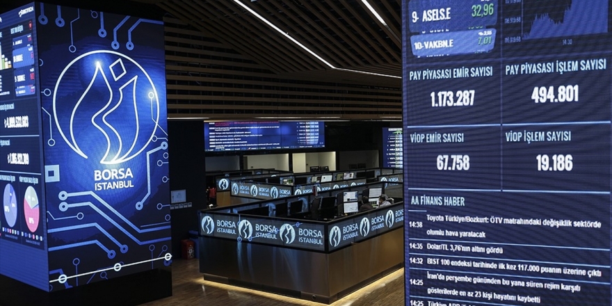 Borsa Günün İlk Yarısında Rekor Seviyeyi Gördü