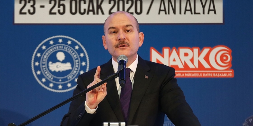 İçişleri Bakanı Soylu: Uyuşturucu Terörünü Görmezden Geliyorlar