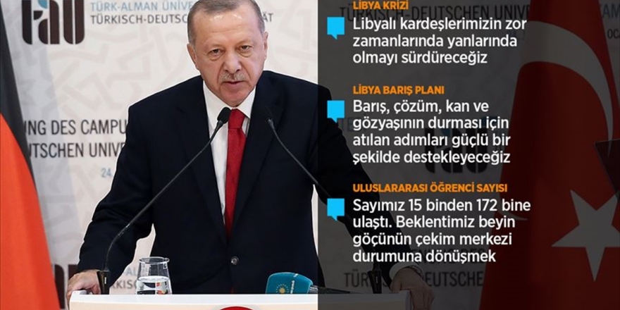 Cumhurbaşkanı Erdoğan: Libya'da Bir An Önce Sükunet Sağlanmalı
