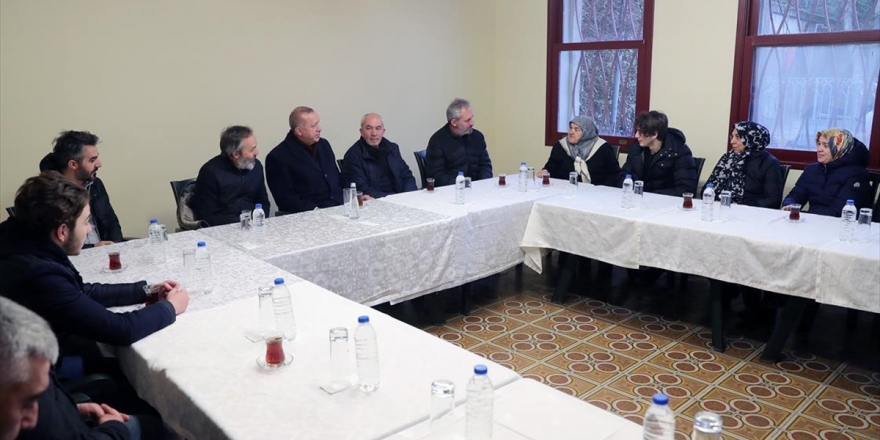 Cumhurbaşkanı Erdoğan'dan Olçok Ailesine Taziye Ziyareti