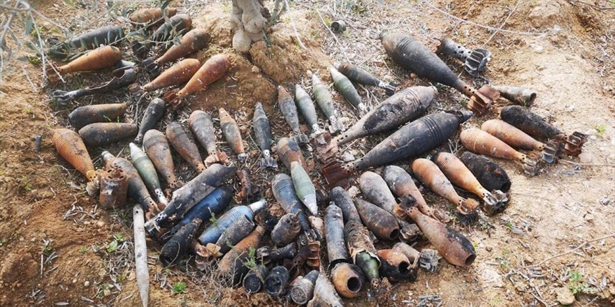 Barış Pınarı Harekatı Bölgesinde Teröristlerce Tuzaklanan Patlayıcılar İmha Edildi