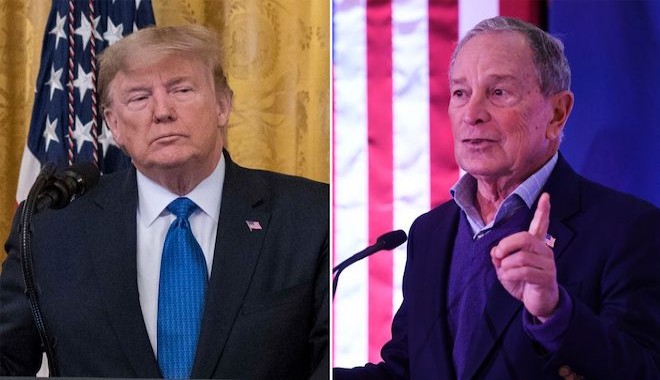 Bloomberg ve Trump arasında işler kızıştı: "Sahte saçı, obezliği ve sprey bronzluğuyla patolojik bir yalancı"