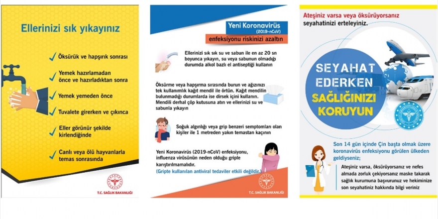 Sağlık Bakanlığı Koronavirüsten Korunma Broşürü Hazırladı